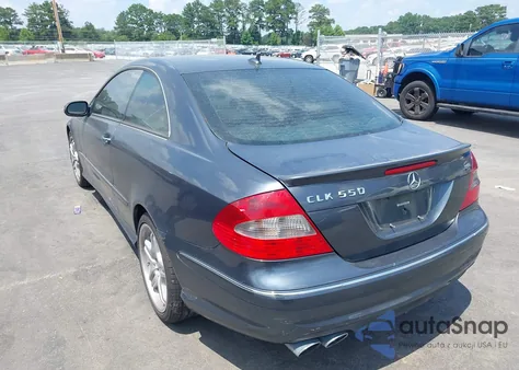 2008 Mercedes-Benz Clk 550 из США, поврежденный, VIN WDBTJ72H68F253384